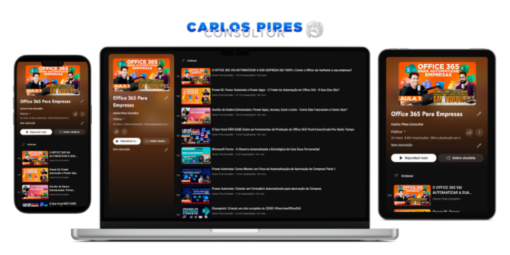 canal youtube Carlos Pires